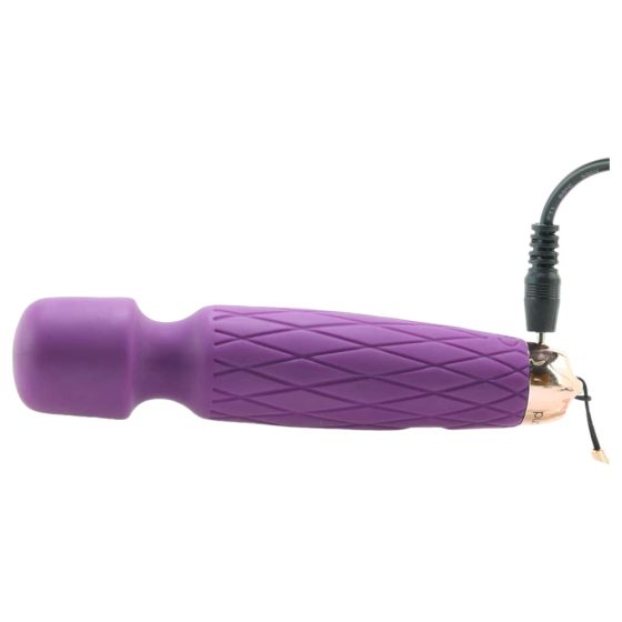 Bodywand Luxe - dobíjecí mini masážní vibrátor (fialový)