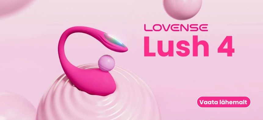 LOVENSE Lush 4 - tark nu (roosa) vibraator - Lovesexshop.ee sex shop