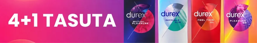 Durexi kondoomikampaania: 4+1 tasuta – Lovesexshop.ee sex shop
