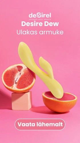 Desirel Desire Dew - nutikas kliitori vibraator (kollane) - Lovesexshop.ee sex shop