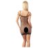 NO:XQSE - Seksikas võrguga minikleit - must (S-L)