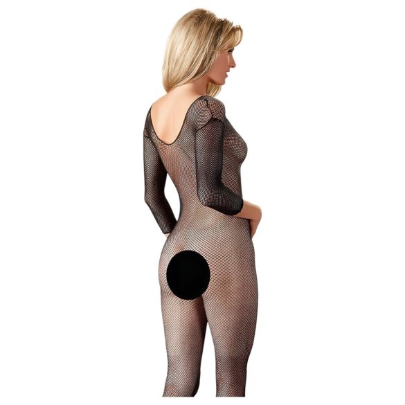 NO:XQSE - võrkkanga bodysuit - must - S-L