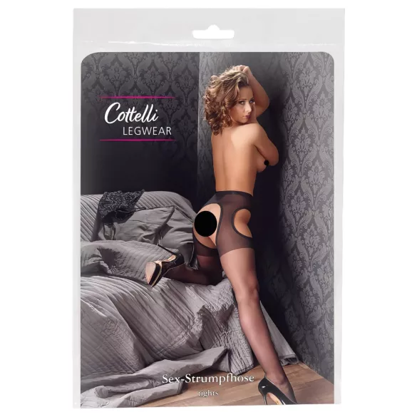 Cottelli - seksisukad - must