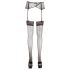 Cottelli - Pitsist sukad (must) - 4/XL