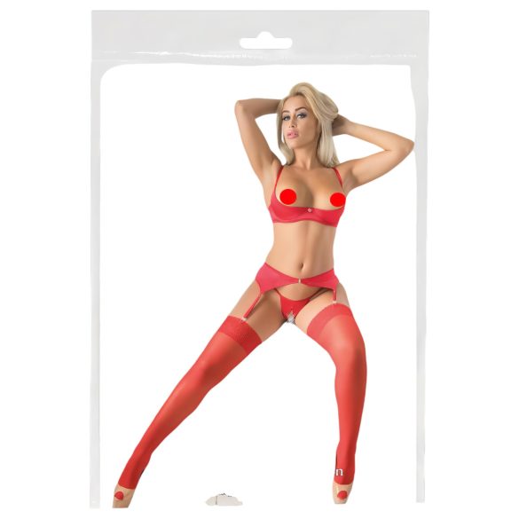 Cottelli - Pitsilised sukad (punased) - 3/M-L