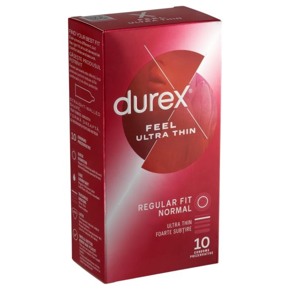 Durex Feel Ultra Thin - ülikerged kondoomid (10 tk)