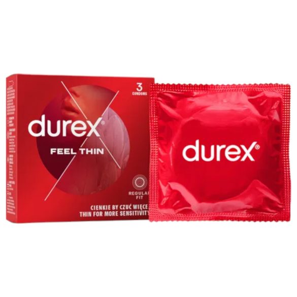 Durex Feel Thin - elutru tunne kondoom (3 tk)