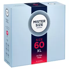 Mister Size - õhuke kondoom - 60 mm - 36 tk