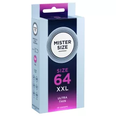 Mister Size - õhuke kondoom - 64mm - 10 tk