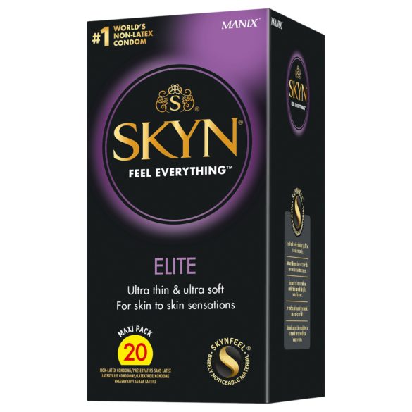 Manix SKYN Elite - eriti õhuke lateksivaba kondoom - 20 tk