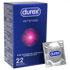 Durex Intense - orgasmilised kondoomid (22 tk)