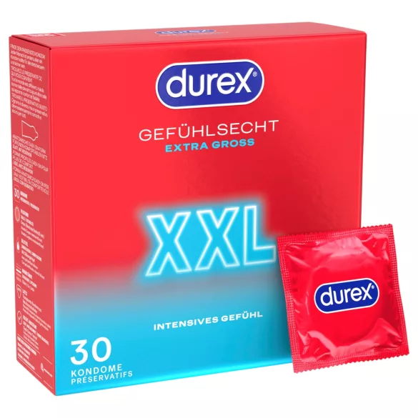 Durex - XXL kondoomid (30 tk)
