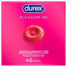 Durex - Pleasure Me kondoom (40 tk)