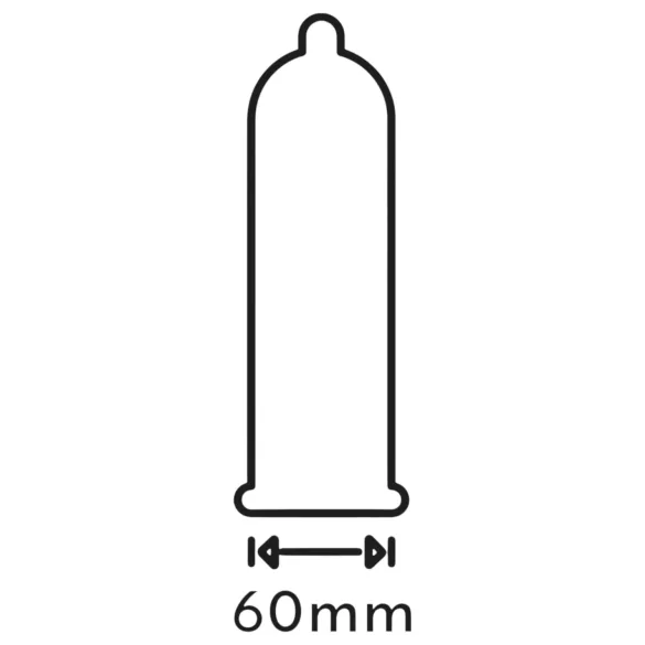 Secura Baklažaan - ekstra suur kondoom - 60mm - 12 tk
