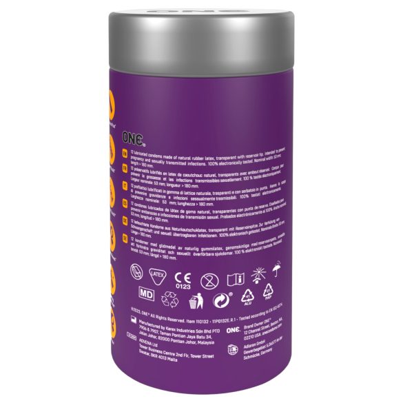 ONE Mixed Pleasures - kondoomide komplekt - 12 tk