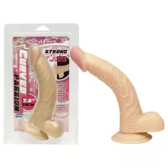 NMC - kõver dildot - naturaalne - 19 cm