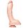 Realistixxx Hiiglaslik - ekstra suur dildo (naturaalne)