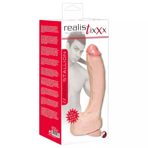 realistixxx Giant - suur dildo - naturaalne