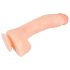 Realistixxx Hiiglaslik - ekstra suur dildo (naturaalne)