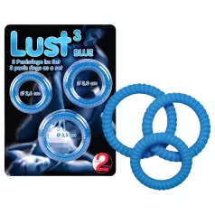 You2Toys - peeniserõngaste komplekt - 3 tk - sinine