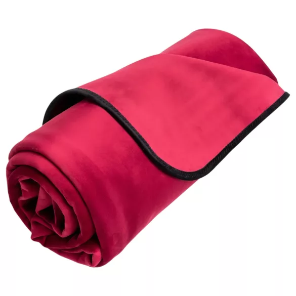Liberator Fascinator Throw - mikrosiidist veekindel seksitekk - punane