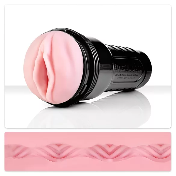 Fleshlight - kunstvagiina - keerise sisemusega - roosa