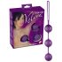 You2Toys - Velvet lilla, kolmekordne geishakuul