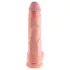 King Cock - realistlik peenisega dildo munanditega - 25 cm naturaalne