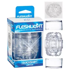   Fleshlight Quickshot Vantage - reisimasin meestele - läbipaistev