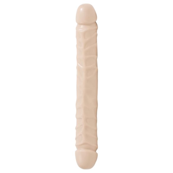 Doc Johnson - topelt dildovari - naturaalne - 30,5 cm