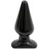 Doc Johnson klassikaline suur must anaalplug, 14,5 cm