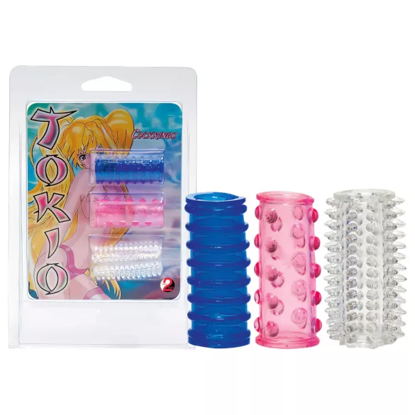 You2Toys - peenise manseti komplekt - 3 tk