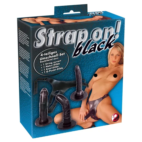 You2Toys - Strap-on dildode komplekt - must