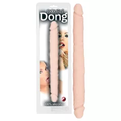 You2Toys - topelt dildo - 100% silikoon - naturaalne