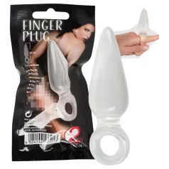 You2Toys - Finger Plug - sõrme anaal-plug (läbipaistev)