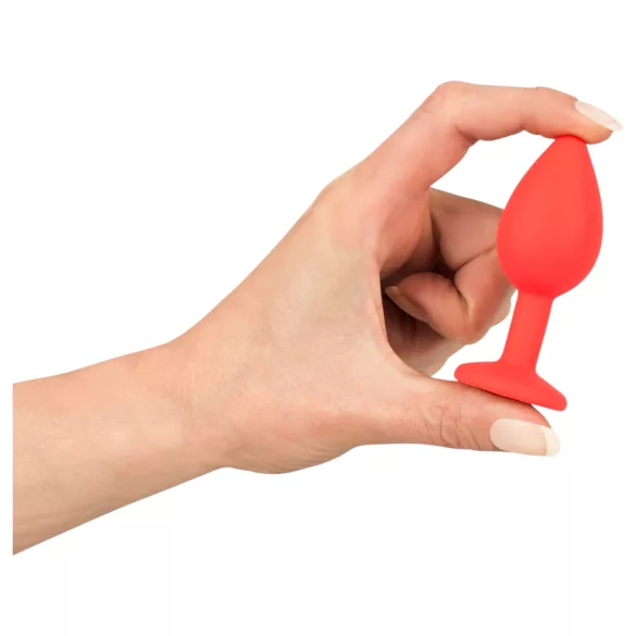You2Toys - Colorful JOY - silikoonist anaalpunn - väike (punane)