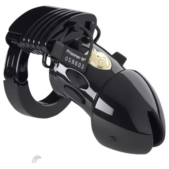 mystim Black Edition PUBIC ENEMY No 1 - elektro peeniseketas - must