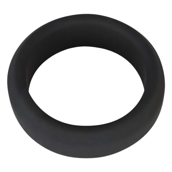 Must samet - tugev peeniserõngas (3,8 cm) - must