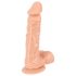 Euroopa armuke - realistlik suur dildo (naturaalne)