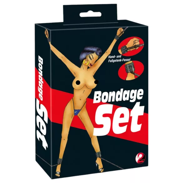 You2Toys - bondage komplekt - 4-osaline