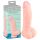 Meditsiiniline silikoondildo (20cm) - naturaalne