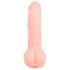 Meditsiiniline silikoondildo (20cm) - naturaalne