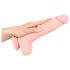 Meditsiini silikoon dildikas (24 cm) - naturaalne