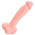 Meditsiini silikoon dildikas (24 cm) - naturaalne