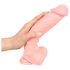 Meditsiini silikoon dildikas (24 cm) - naturaalne