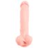 Meditsiini silikoon dildikas (24 cm) - naturaalne