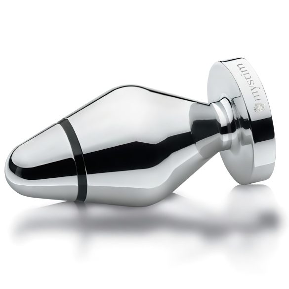 mystim Little John - elektro anaalpistik - suur hõbedane