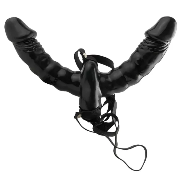Pipedream - Kinnitatav topeltvibraator (must) - Fetish