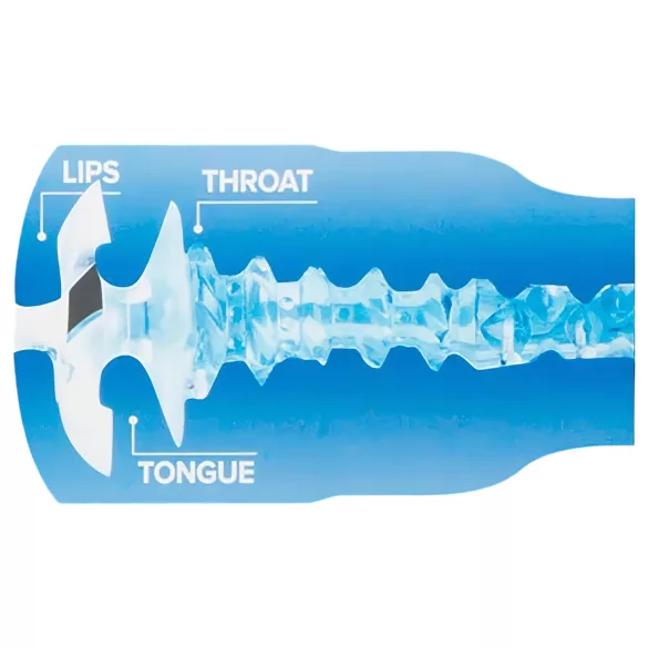 Fleshlight Turbo Thrust - meeste masturbaator - vaakum - sinine