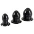 You2Toys - Venituspistikute Komplekt - anaaltappi komplekt - 3 tk (must)